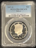 2007-S 50C PCGS PR69DCAM Silver Half Dollar