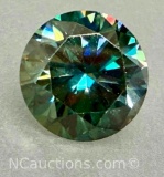 1.9ct Brilliant Cut Green Diamond Gemstone