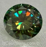 .9ct Brilliant Cut Green Diamond Gemstone