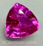 10.8ct Trillion Cut Pink Sapphire Gemstone
