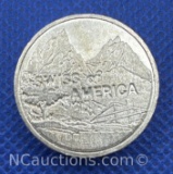 Swiss Of America 1 Troy Oz .999 Fine Silver Bullion Coin