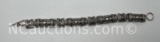 Sterling Silver Tribal Link Bracelet 42 Grams