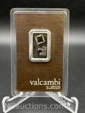 Valcambi Suisse 10 Gram Platinum Bullion Bar