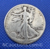1942 Walking Liberty 90% Silver Half Dollar Coin 12 Grams