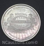 Super Bowl XXVI Minnesota 1 Troy Oz .999 Fine Silver Bullion Coin