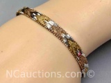925 Italy Sterling silver bracelet 14 grams