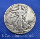 1914 Walking Liberty 90% Silver Half Dollar Coin 12 Grams