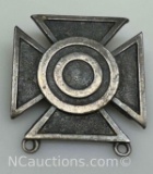 Sterling Silver Iron Cross Pin Medal 8 grams