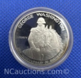 1982 George Washington 90% Silver Quarter With COA