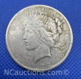 1922 Silver Peace Dollar 90% Silver Coin 26 Grams