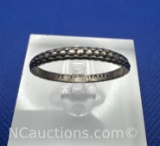 Sterling Silver Stackable Dot Band Ring 1 gram Size 8