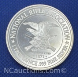2017 NRA Defending The Rights To keep And Bear Arms 1 Troy Oz .999 Fine Silver Bullion Coin