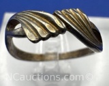 Sterling Silver Double wing Ring 1.6 grams
