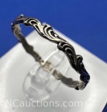 Sterling Silver Stackable Wave Band Ring
