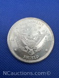 1984 Parliament Shield 1 Troy Oz .999 Fine Silver Bullion Coin