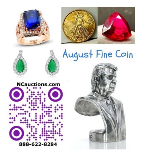2026 August Fine Coin & Jewelry Auction
