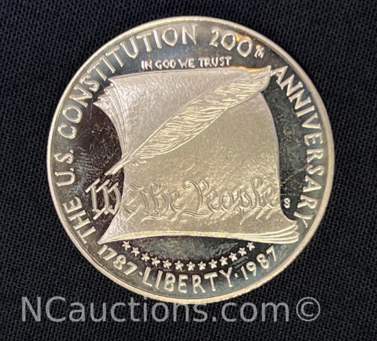 U.S. Constitution Bicentennial 90% silver coin 26 grams