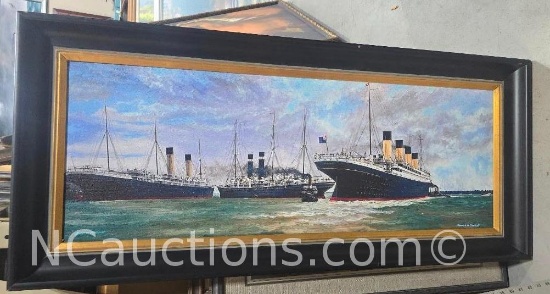 Richard Derosset Titanic Giclee Location El Cajon
