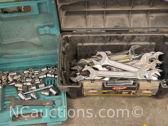 Miscellaneous open end wrenches and sockets