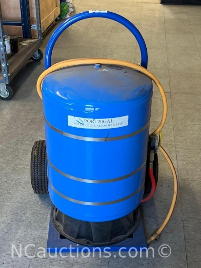 20-gallon portable WTR pressure tank