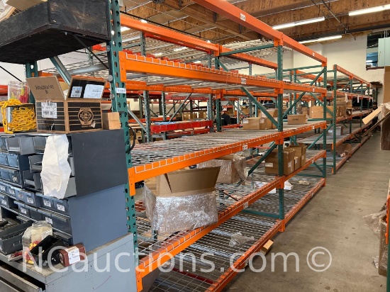 Heavy Duty Pallet Racking Two bays Contents Not Included
