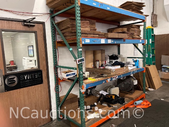 Heavy Duty Pallet Racking With plywood Three bays Contents Not Included