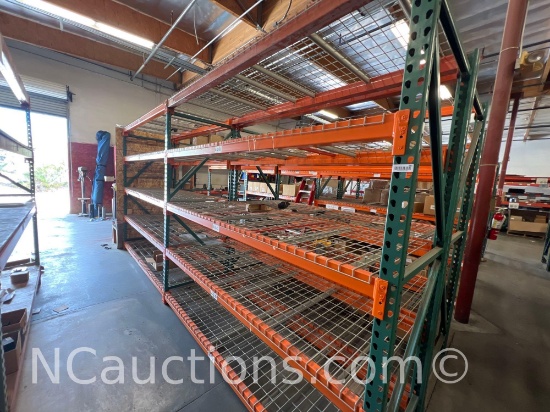 Heavy Duty Pallet Racking Two bays Contents Not Included