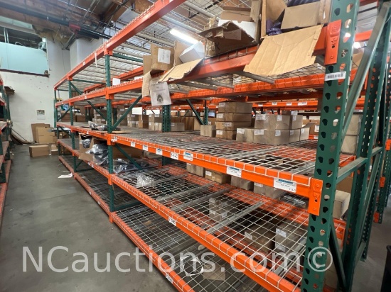 Heavy Duty Pallet Racking Three bays Contents Not Included
