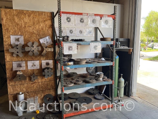 Heavy Duty Pallet Racking With plywood Single bay Contents Not Included