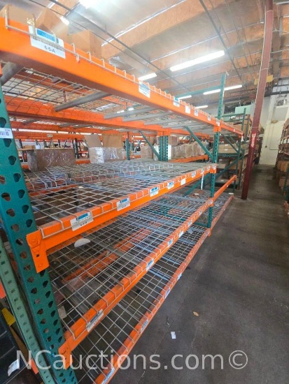 Heavy Duty Pallet Racking Two bays Contents Not Included