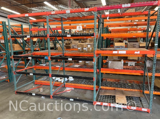Heavy Duty Pallet Racking Three bays Contents Not Included