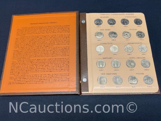 1999-2008 Washington statehood quarter collection Dansco slipcase