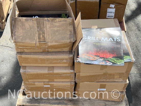One pallet 40x4831 inches estimated 14 boxes Grill mats Grill Gods