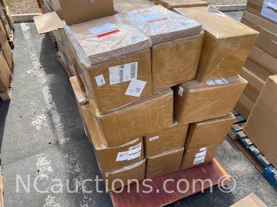 One pallet 40x48x50 inches estimated 24 boxes Hanseatic Paper bags