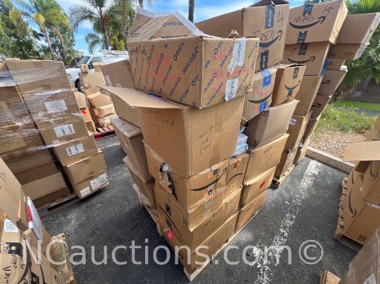 One pallet 40x48x73 inches estimated 24 boxes USB cables memory cards etc.