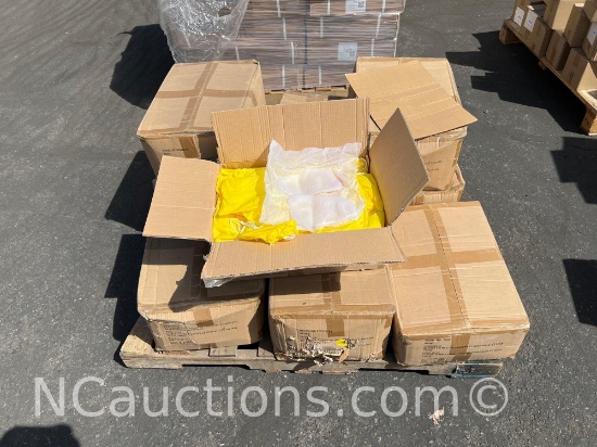 One pallet 40x48x24 inches estimated 9 boxes silicone waterproof shoe covers