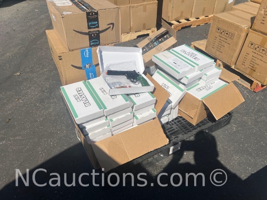 One pallet 40x48x36 inches estimated 6 boxes mini blasters