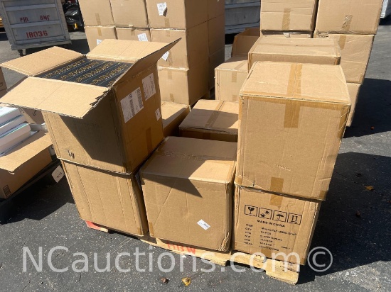 One pallet 40x48x36 inches estimated 9 boxes Jumant mouse pads