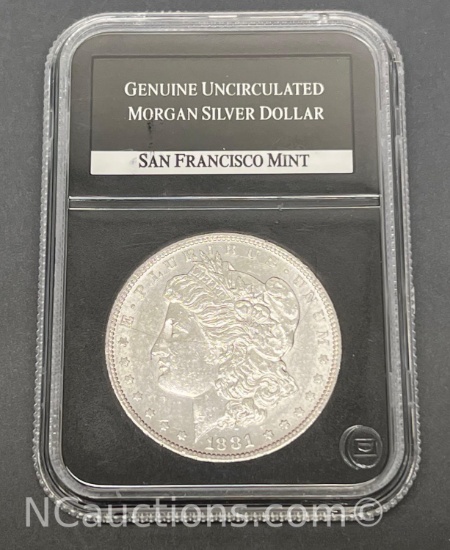1881 Morgan 90% silver dollar 26 grams genuine uncirculated San Francisco mint