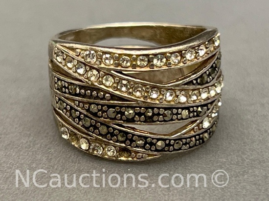 Sterling silver 925 Band ring 7 grams