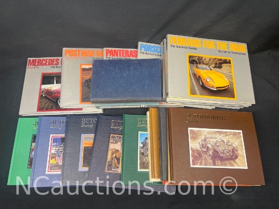 Estimated 21 Vintage Automobile Quarterly Books Henry Rasmussen etc.