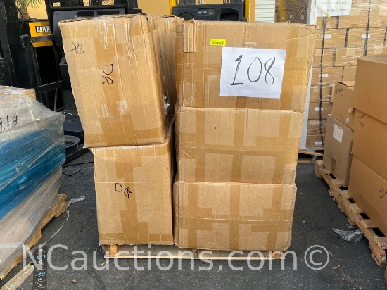 One pallet Nestlys backpacks Estimated 9 boxes 13 units each 40x48x50 inches