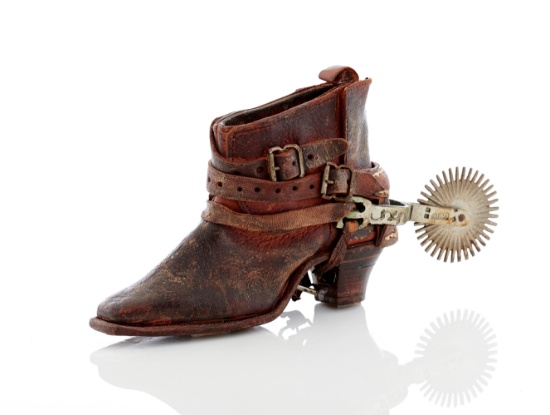 Miniature Chilean Boot & Spur