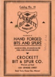 Reprint Crockett Spur Catalogue