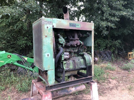 John Deere 276D 4cyl Turbo Power Unit