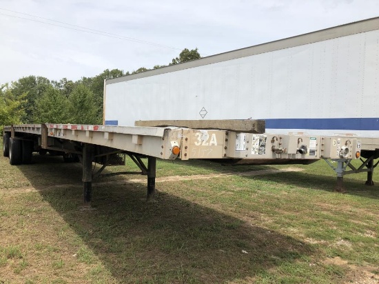 2000 Wilson 48' x 96" Air Ride Flatbed Trailer