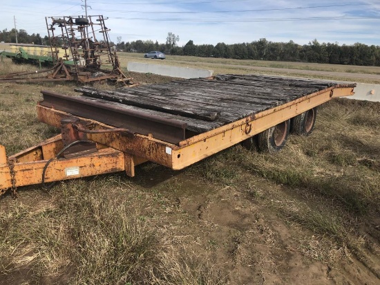 Tandem axle Dual Wheel 15 ton Trailer