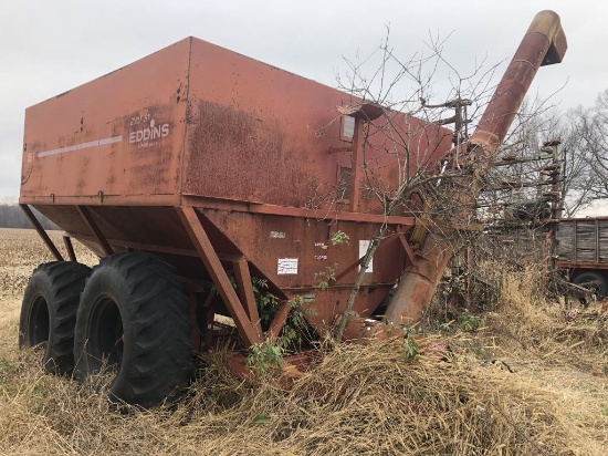 Eddins 650 bu Grain Cart