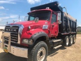2008 Mack Granite Tri Axle Dump Truck