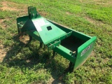 Frontier 3pt 5' box blade with scarifiers